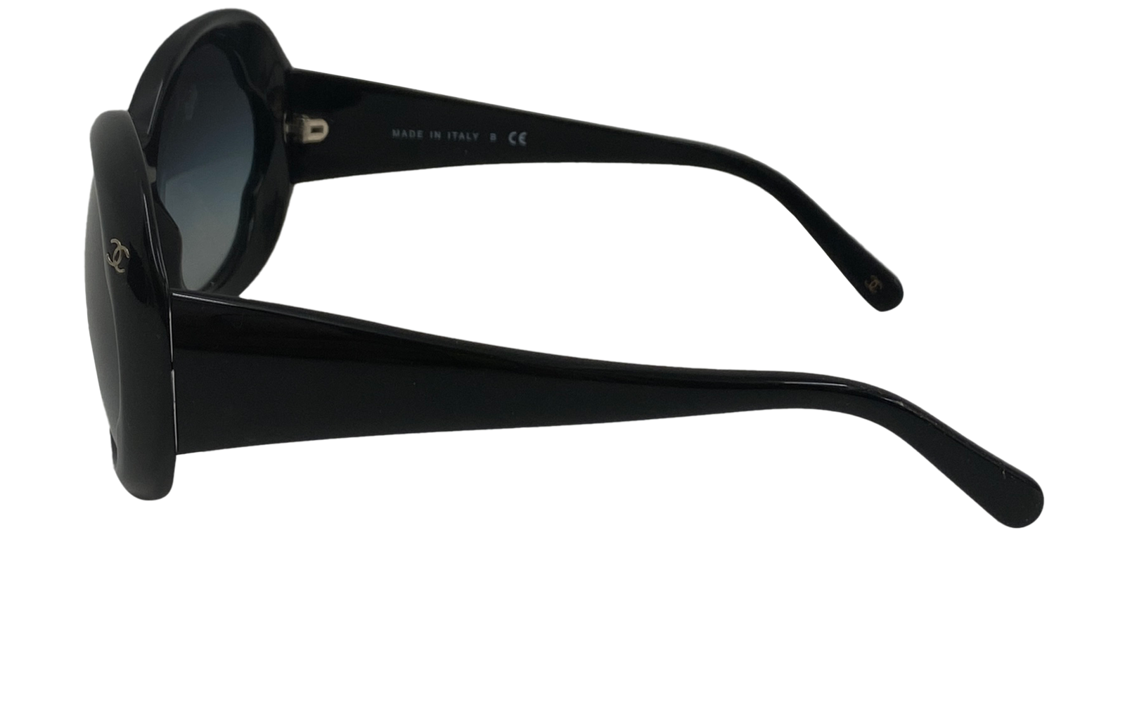 Chanel Gafas Sol Vintage, 90&euro;, Accesorios, Negro, Tafetán - Acetato, Vista inferior